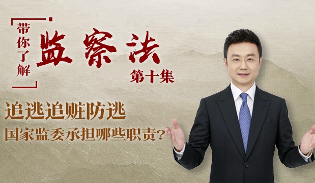 【带你了解监察法】第十集：追逃追赃防逃，国家监委承担哪些职责？