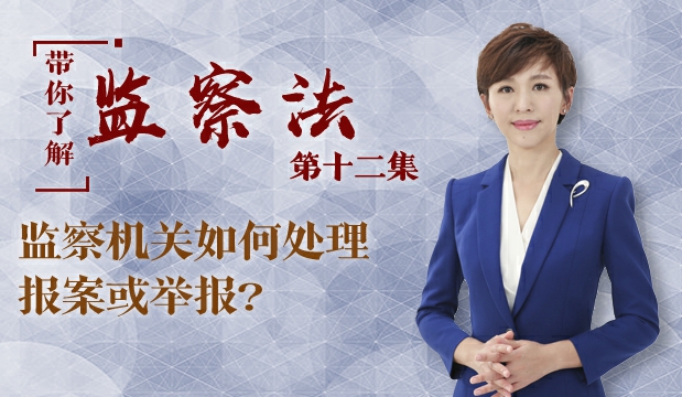 【带你了解监察法】第十二集：监察机关如何处理报案或举报？