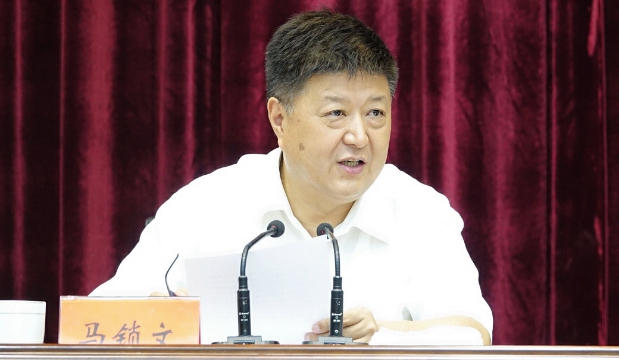 马锁文：推动巡视整改落细落地见底见效