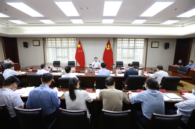 任正晓主持召开省纪委常委会（扩大）会议强调紧盯党中央决策部署强化政治监督为育新机开新局营造良好政治生态