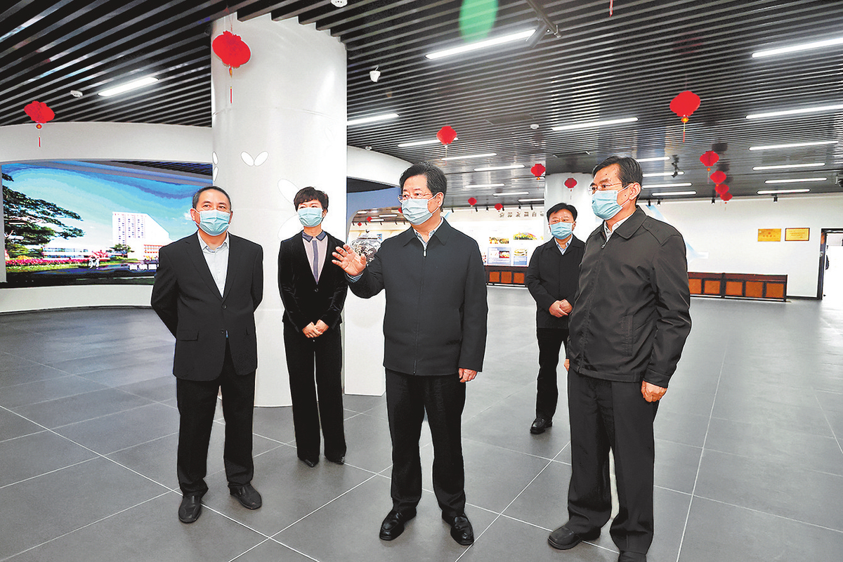 楼阳生到济源示范区调研时强调<br>发扬愚公移山精神 奋力建设创新型高品质现代化示范区