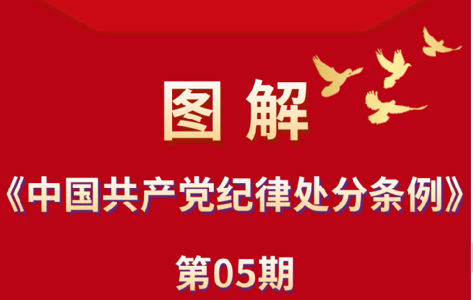 纪律教育丨图解《中国共产党纪律处分条例》⑤