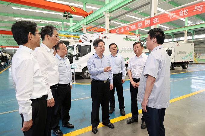 楼阳生到驻马店市部分县区调研时强调 以科技创新引领产业创新 加快推进新型工业化农业现代化