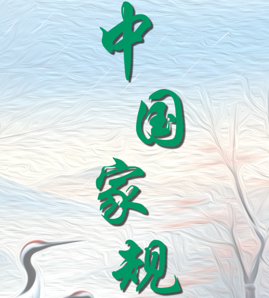 中国家规 | 天下兴亡 匹夫有责