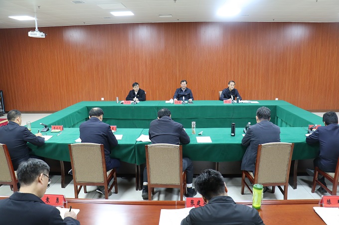 省纪委监委理论学习中心组召开集体学习（扩大）会 推动纪检监察工作高质量发展 为黄河流域生态保护和高质量发展提供纪法保障