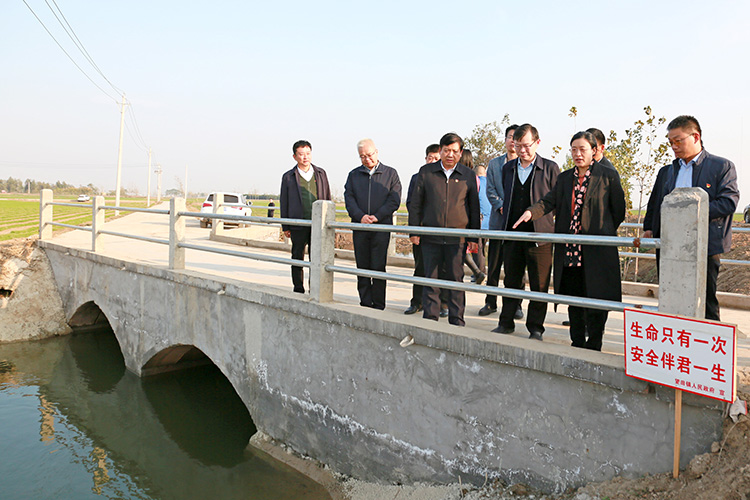 方婷在鄢陵县开展清潩河巡河调研时强调 全面落实河（湖）长制 不断改善水生态环境 