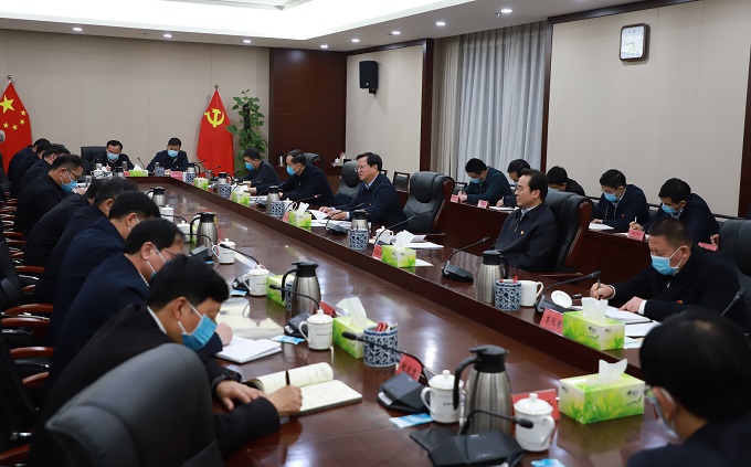 省委巡视工作领导小组听取十届省委第九轮巡视情况汇报