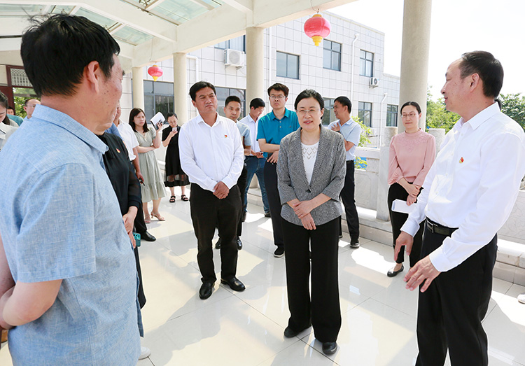 方婷到清潩河巡河调研时强调 强化责任担当 打造幸福河湖