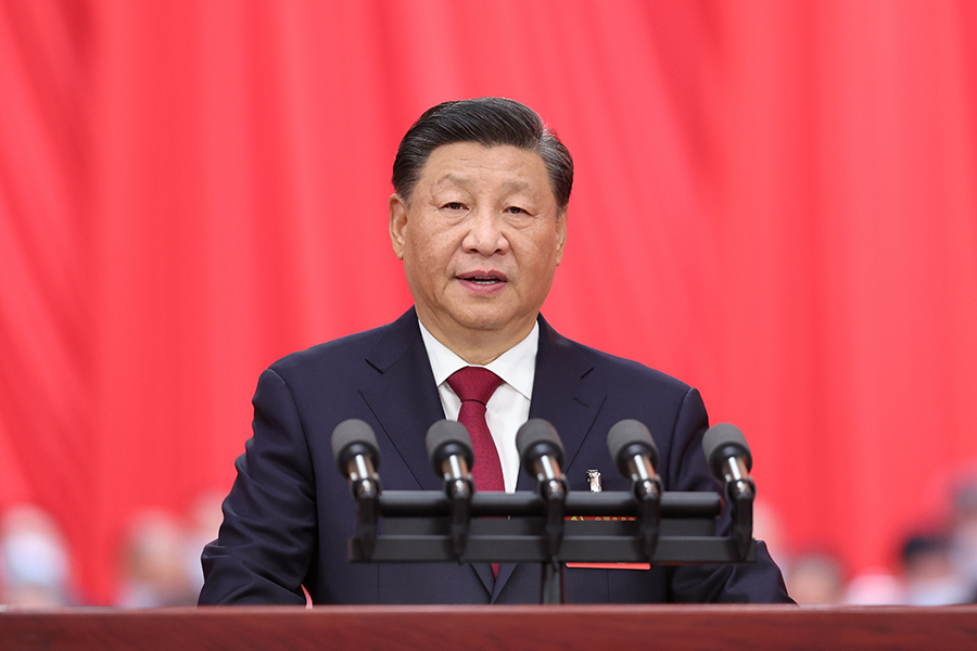中国共产党第二十次全国代表大会在京开幕 习近平代表第十九届中央委员会向大会作报告 李克强主持大会 2340名代表和特邀代表出席大会