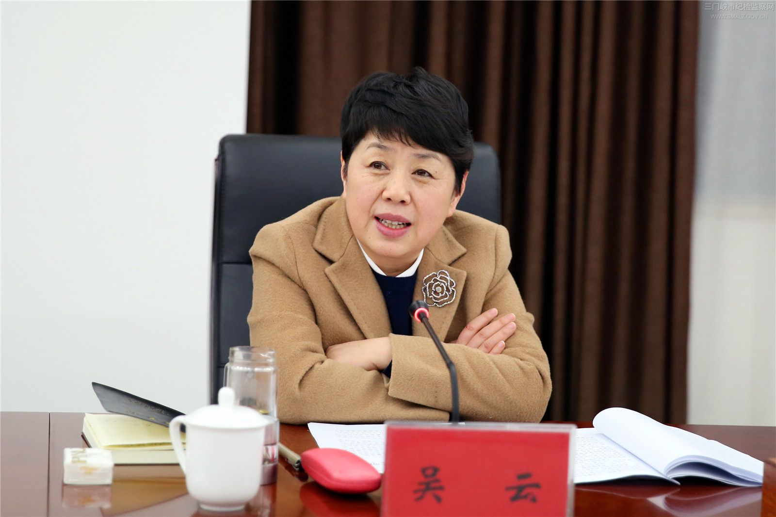 三门峡市委常委、市纪委书记吴云到产业集聚区